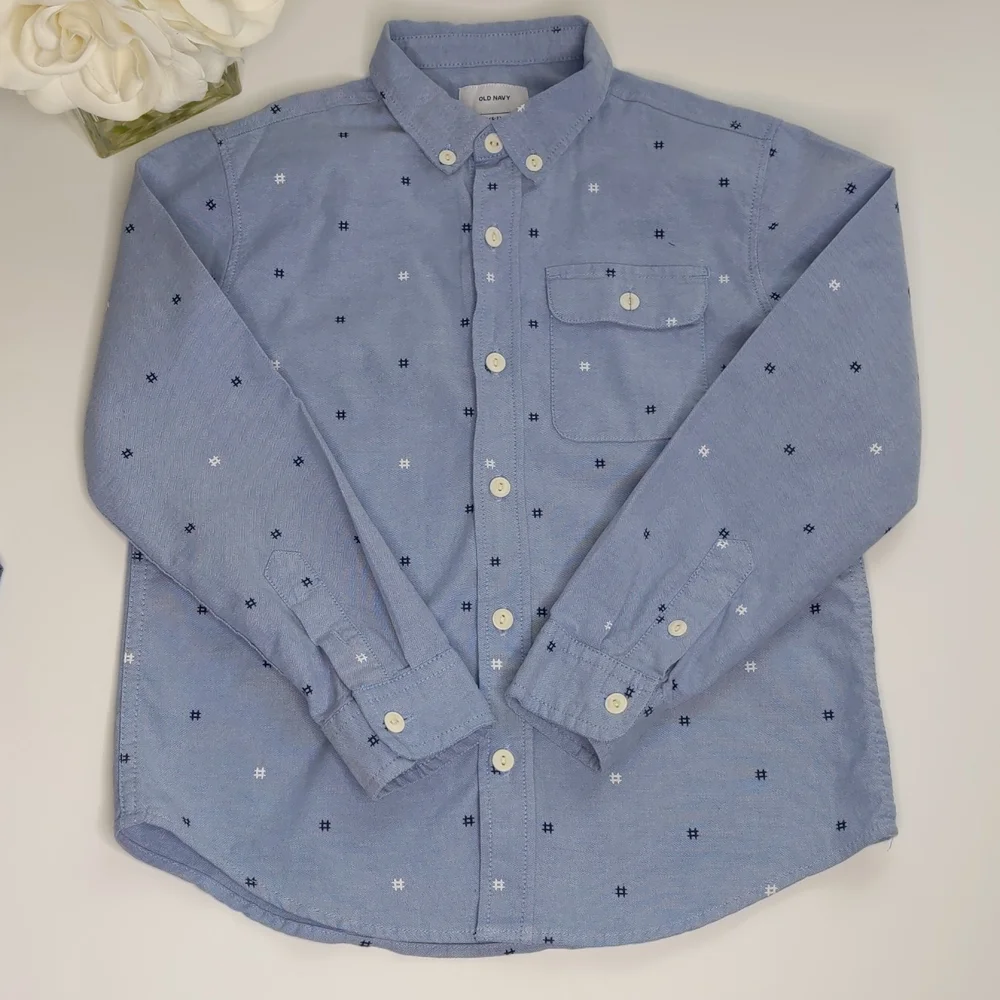 Children's Place, Old Navy Collared Bundle Shirts Blue Size Small 5/6